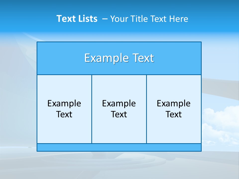Openspace Flat Reception PowerPoint Template