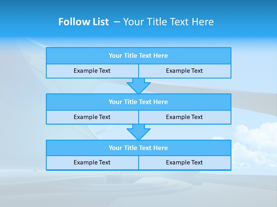 Openspace Flat Reception PowerPoint Template