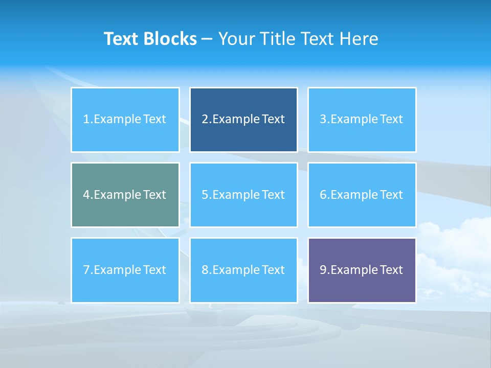 Openspace Flat Reception PowerPoint Template