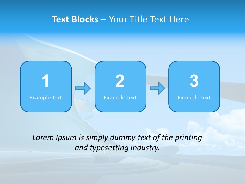 Openspace Flat Reception PowerPoint Template