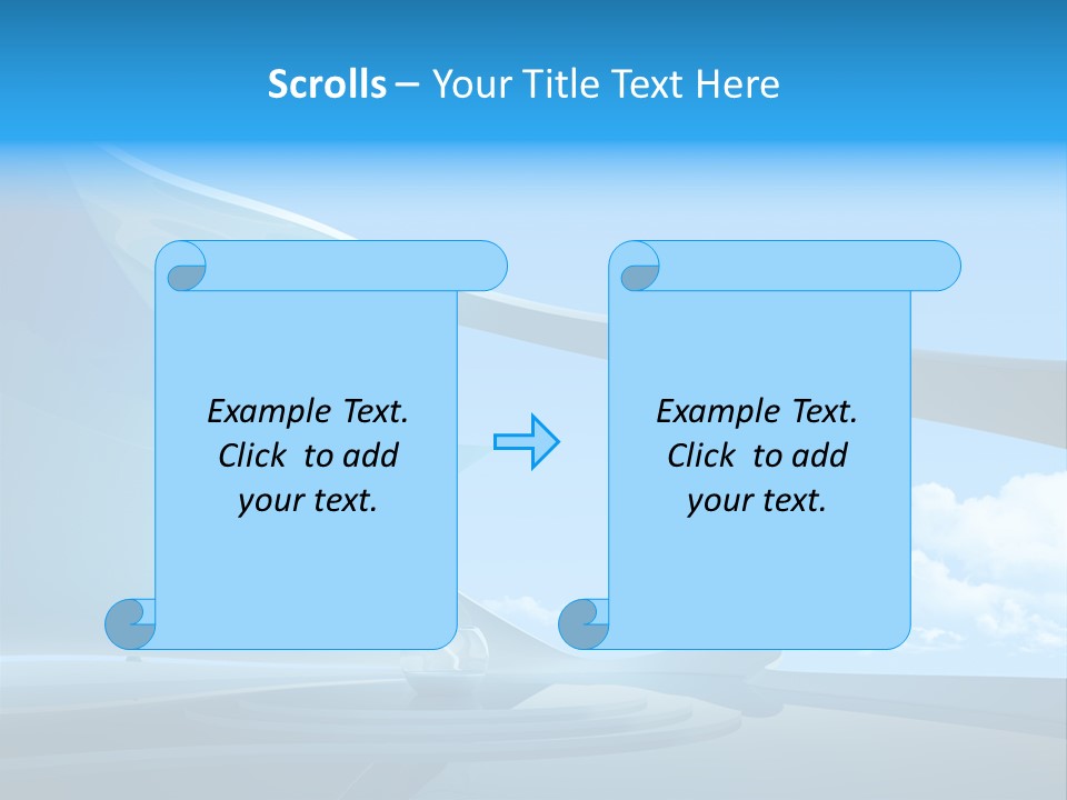 Openspace Flat Reception PowerPoint Template