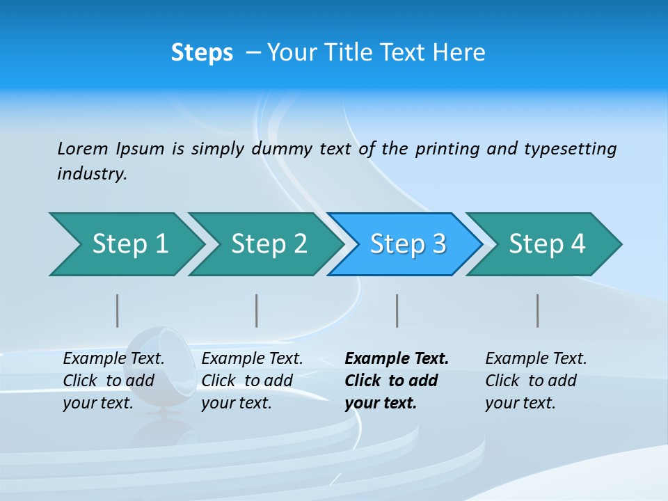 Fancy Imaginary Glass PowerPoint Template