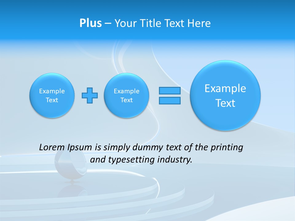 Fancy Imaginary Glass PowerPoint Template