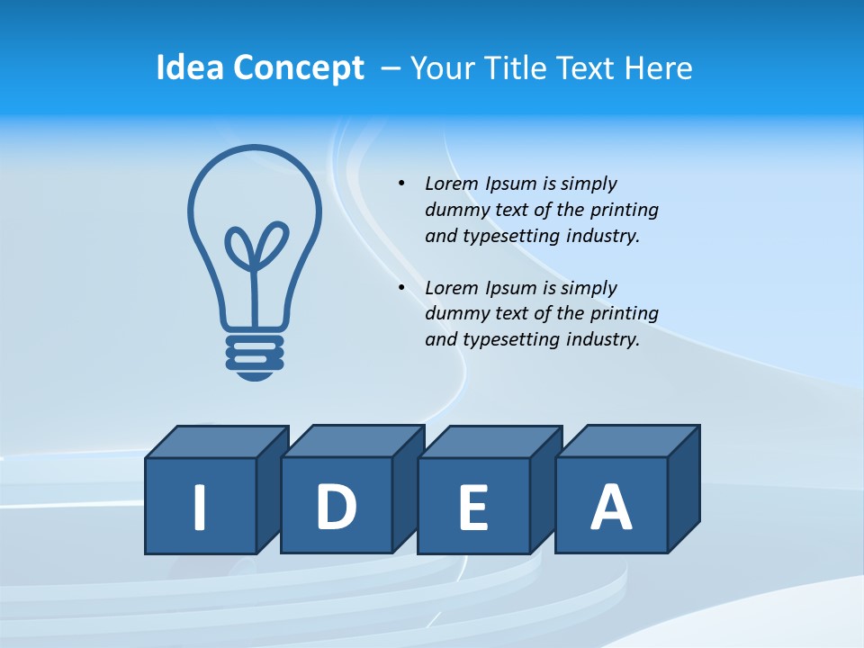 Fancy Imaginary Glass PowerPoint Template