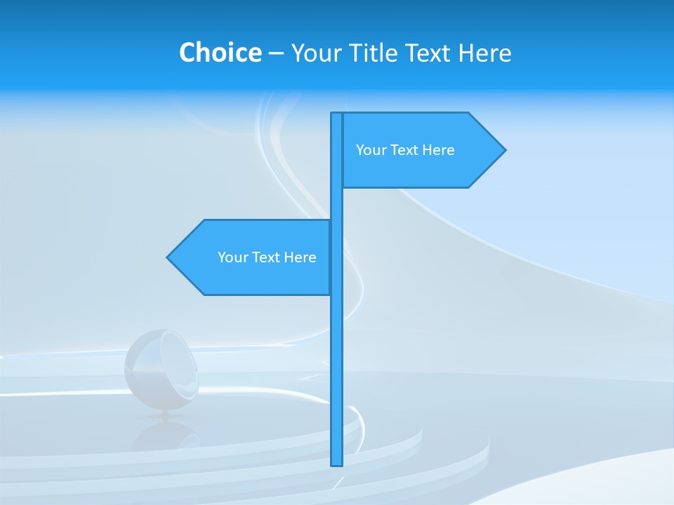 Fancy Imaginary Glass PowerPoint Template
