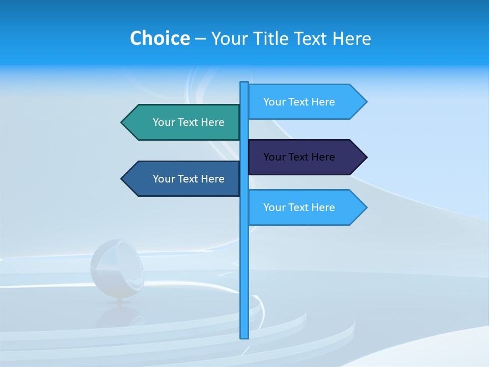 Fancy Imaginary Glass PowerPoint Template