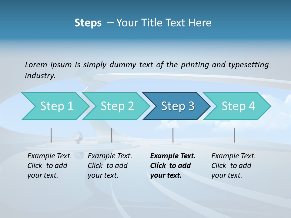 Future Sky Fancy PowerPoint Template