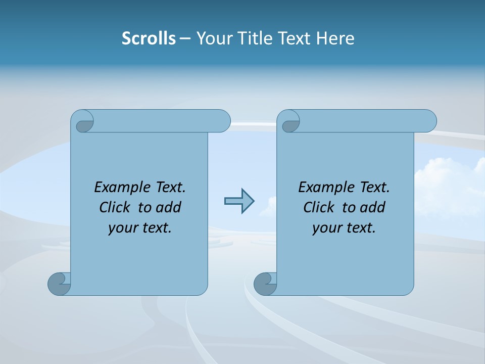 Future Sky Fancy PowerPoint Template