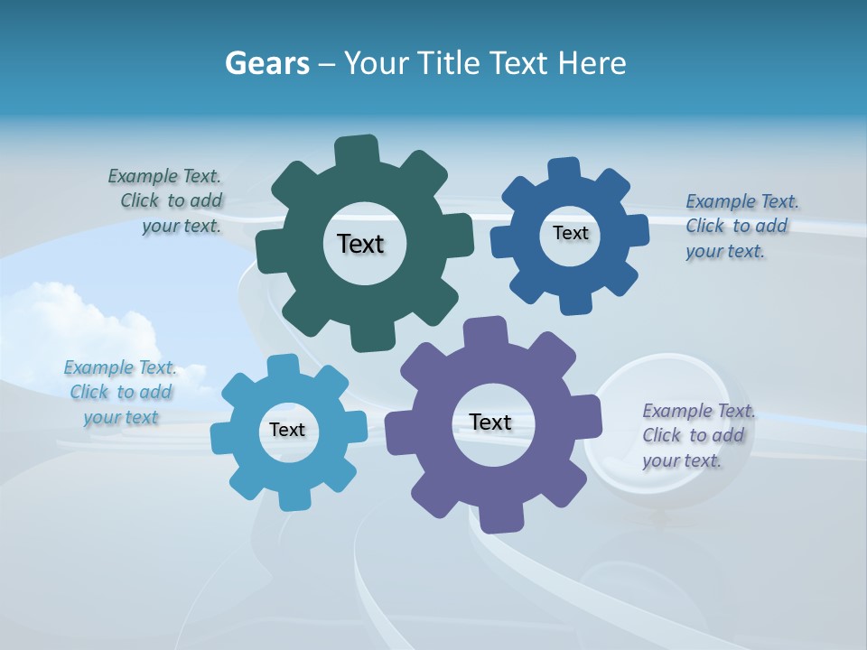 Futuristic Sky Hotel PowerPoint Template