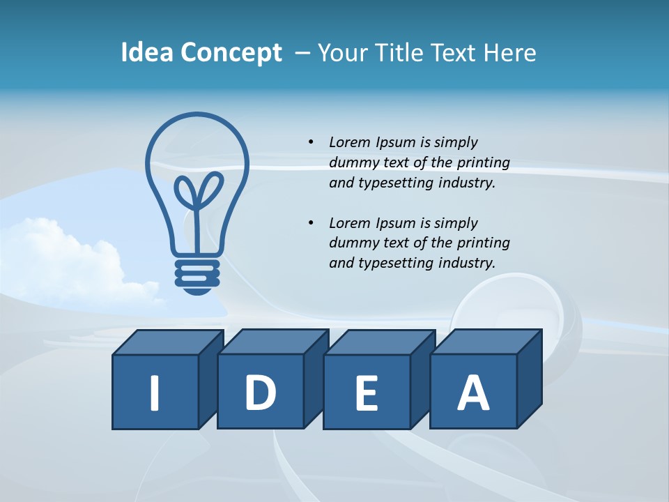 Futuristic Sky Hotel PowerPoint Template