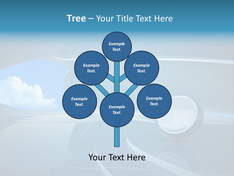 Futuristic Sky Hotel PowerPoint Template