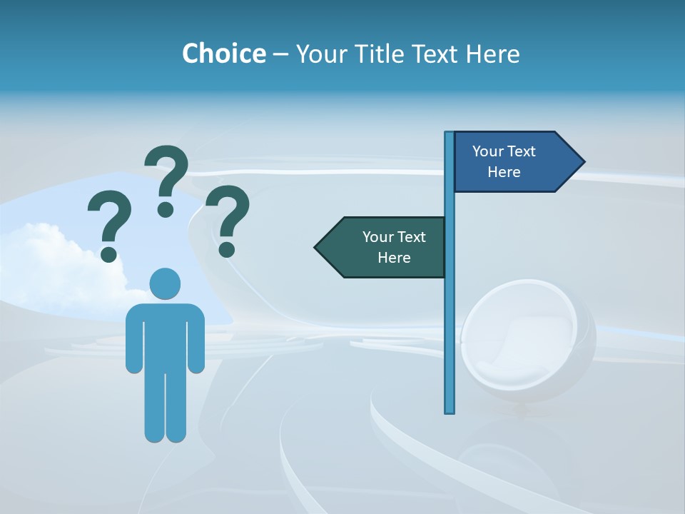 Futuristic Sky Hotel PowerPoint Template