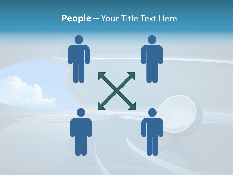 Futuristic Sky Hotel PowerPoint Template