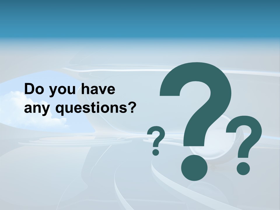 Futuristic Sky Hotel PowerPoint Template