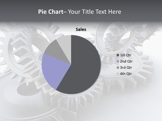 Gear Gears Metallic PowerPoint Template