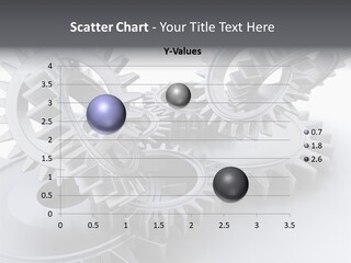 Gear Gears Metallic PowerPoint Template