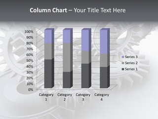 Gear Gears Metallic PowerPoint Template