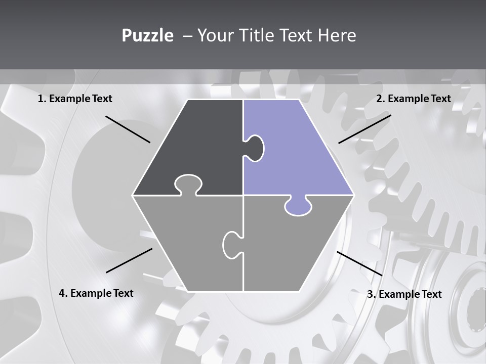 Chrom Technik Energie PowerPoint Template