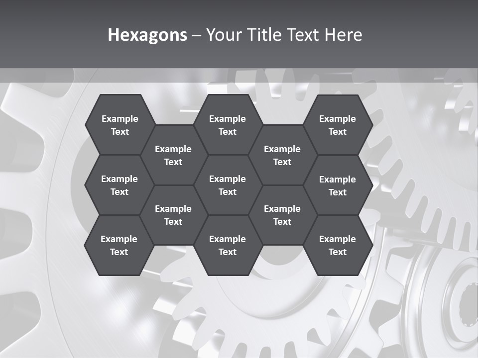 Chrom Technik Energie PowerPoint Template