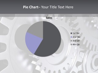 Chrom Technik Energie PowerPoint Template