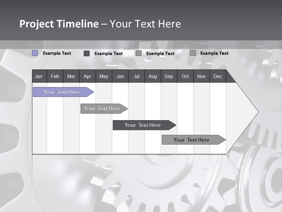 Chrom Technik Energie PowerPoint Template