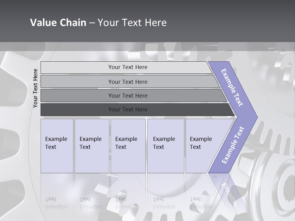 Chrom Technik Energie PowerPoint Template