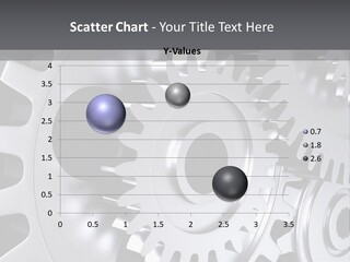 Chrom Technik Energie PowerPoint Template