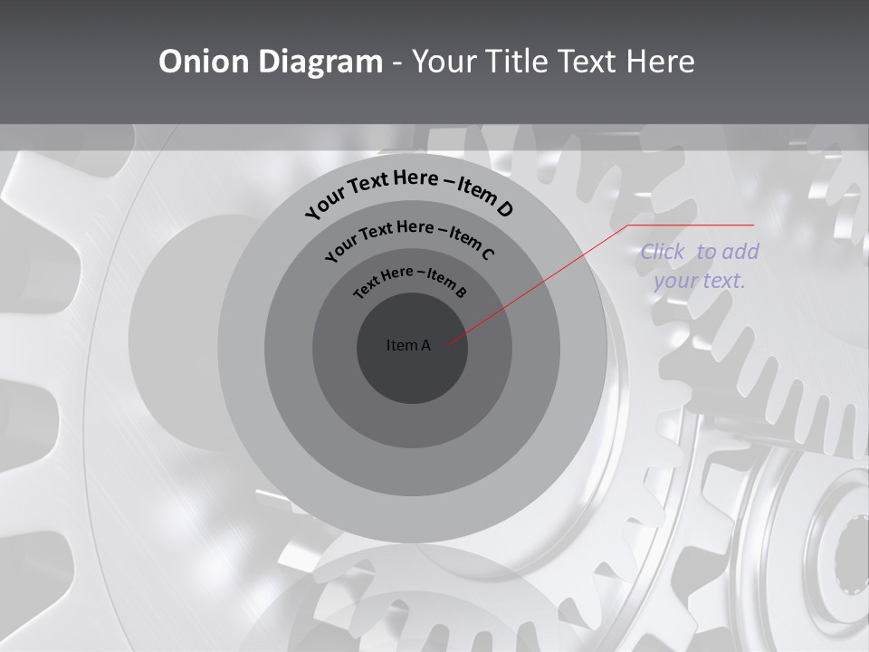 Chrom Technik Energie PowerPoint Template
