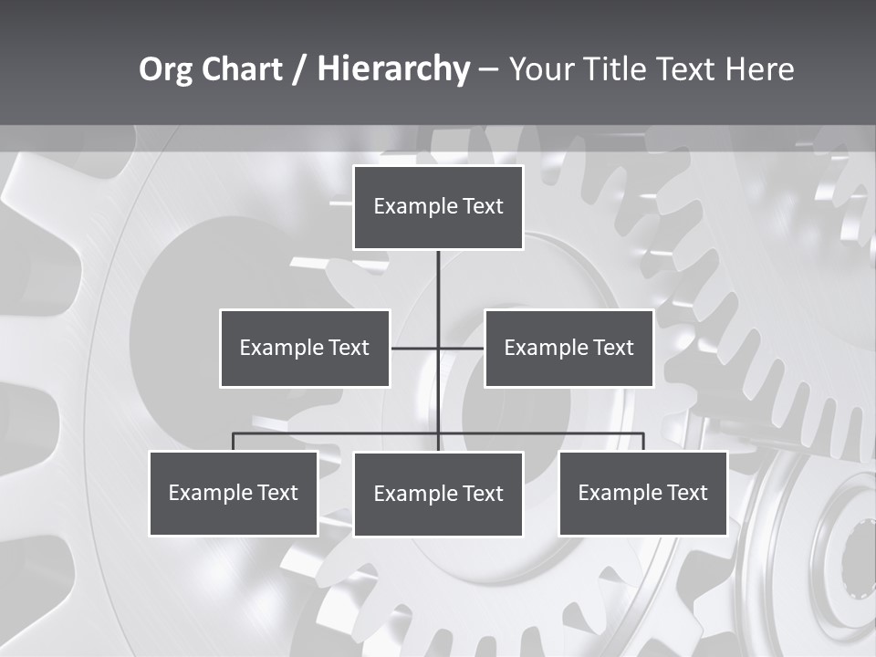 Chrom Technik Energie PowerPoint Template