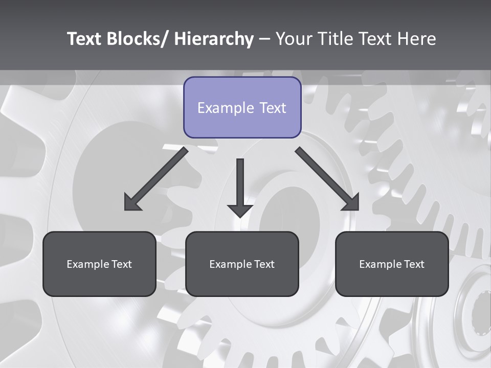 Chrom Technik Energie PowerPoint Template