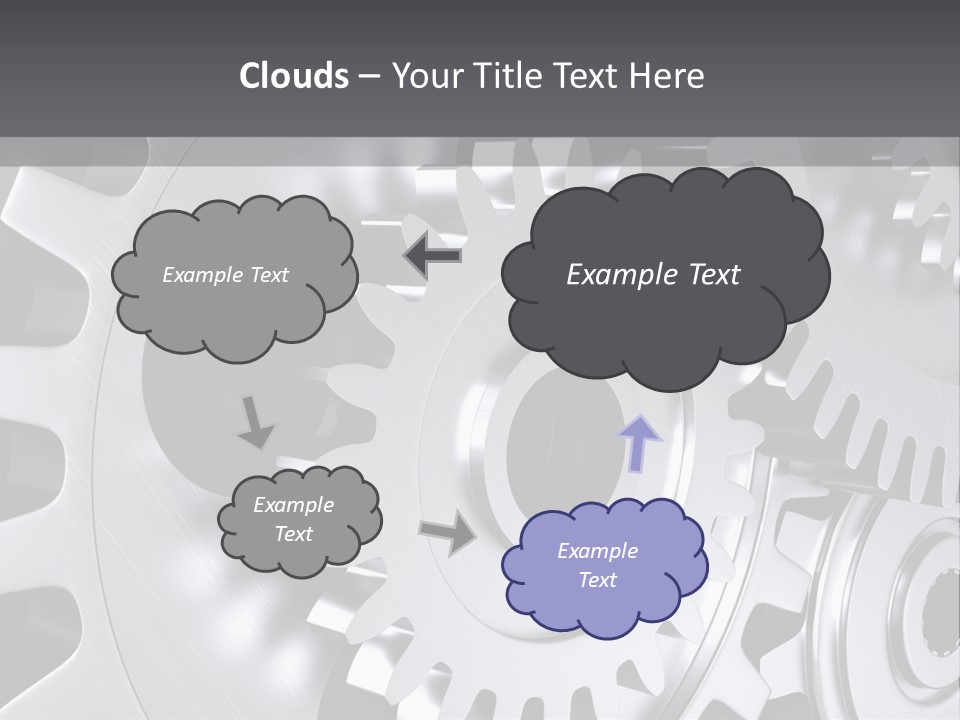 Chrom Technik Energie PowerPoint Template