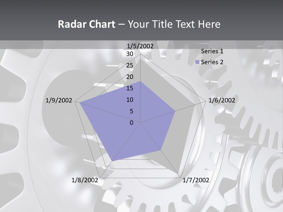 Chrom Technik Energie PowerPoint Template