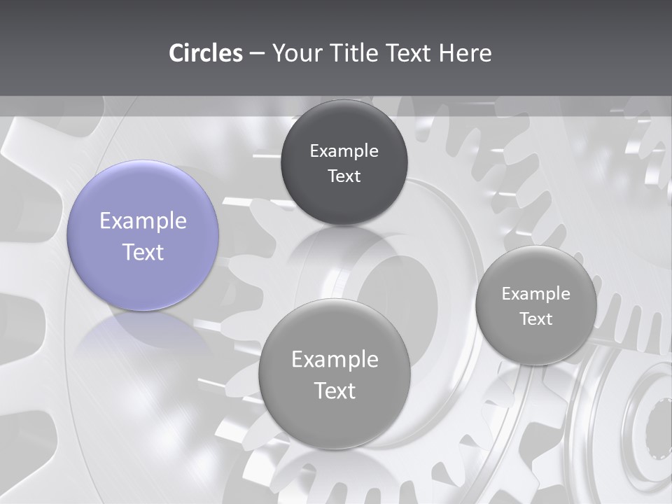 Chrom Technik Energie PowerPoint Template