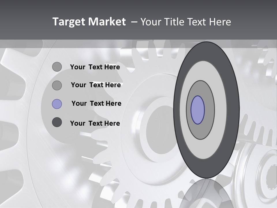 Chrom Technik Energie PowerPoint Template