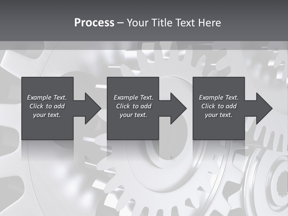 Chrom Technik Energie PowerPoint Template