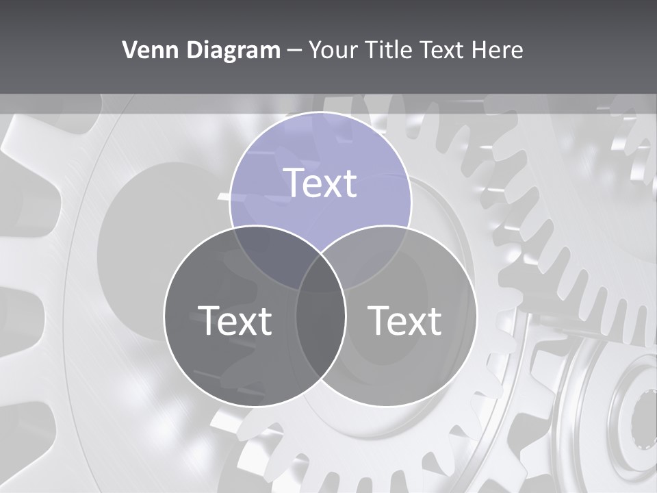 Chrom Technik Energie PowerPoint Template