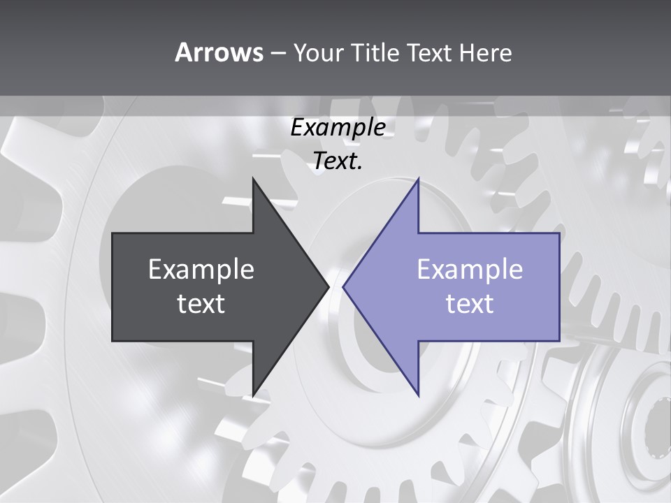 Chrom Technik Energie PowerPoint Template