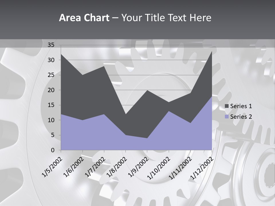 Chrom Technik Energie PowerPoint Template