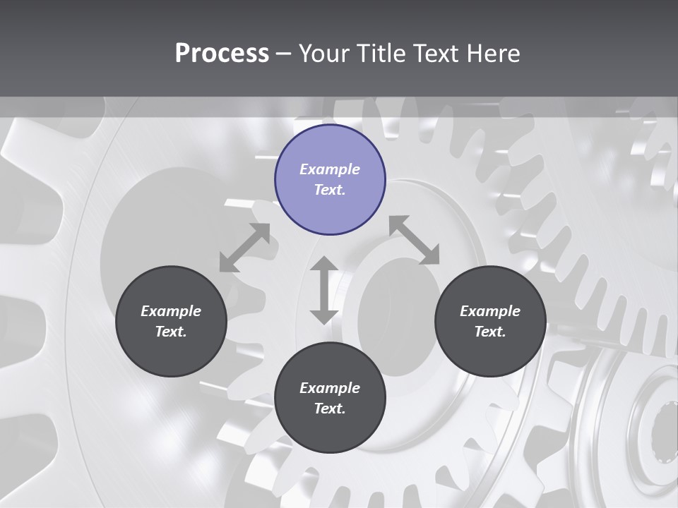 Chrom Technik Energie PowerPoint Template