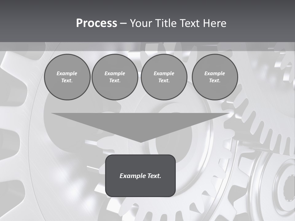 Chrom Technik Energie PowerPoint Template