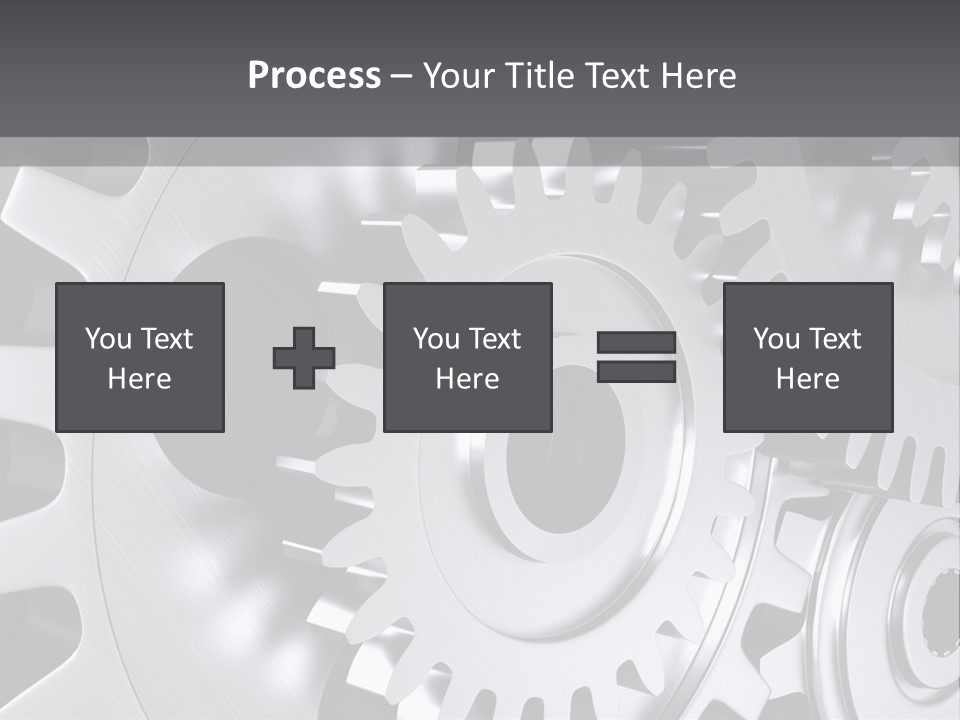 Chrom Technik Energie PowerPoint Template