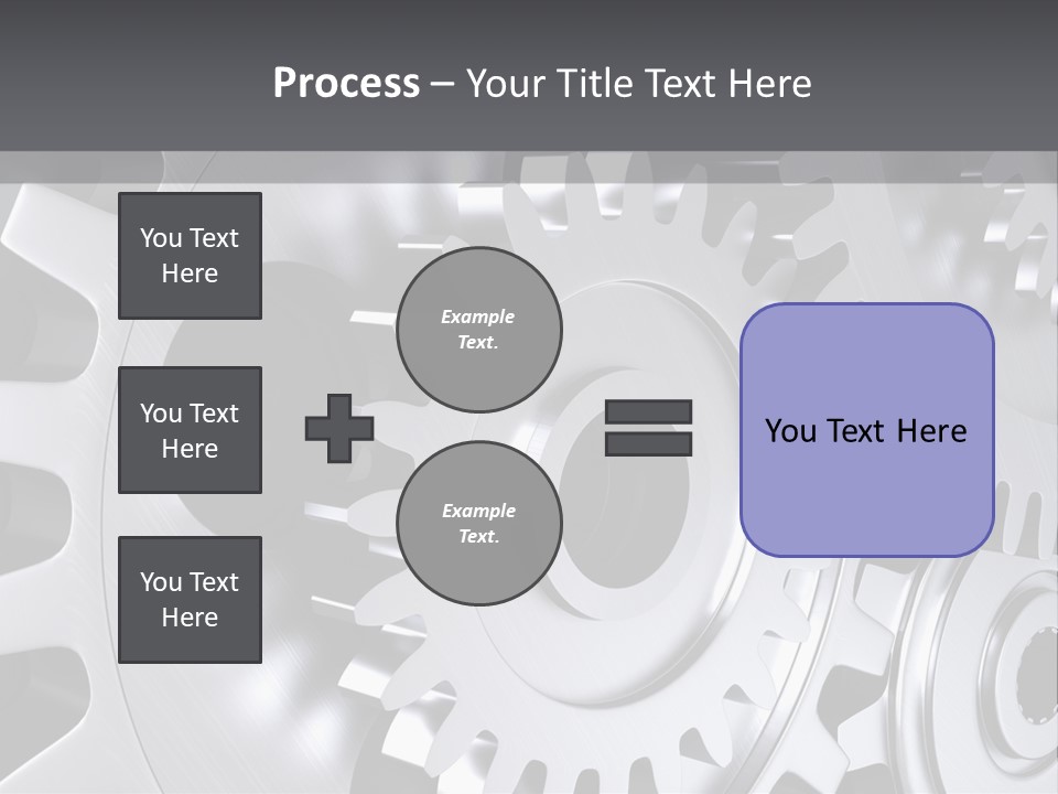 Chrom Technik Energie PowerPoint Template