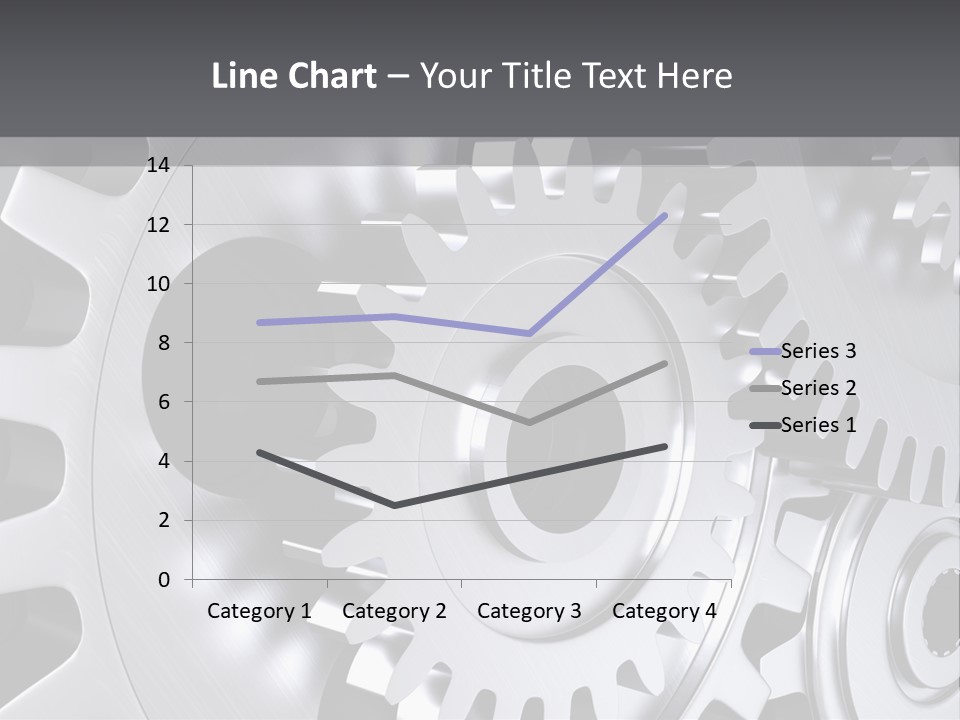 Chrom Technik Energie PowerPoint Template