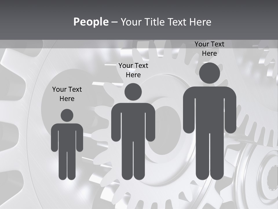 Chrom Technik Energie PowerPoint Template