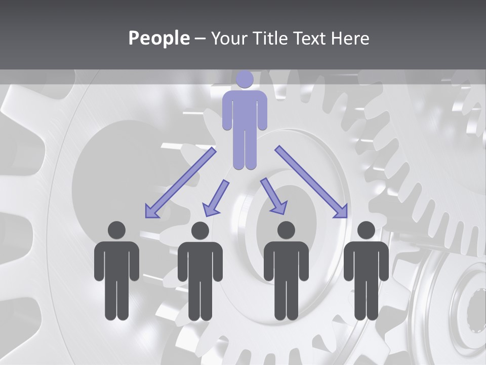 Chrom Technik Energie PowerPoint Template