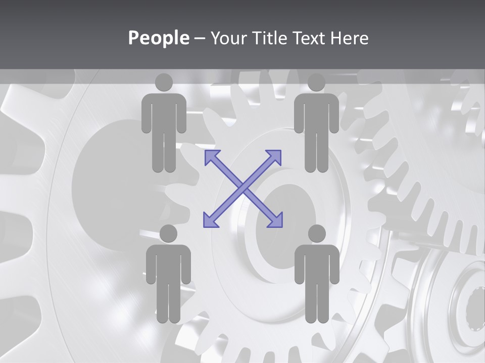 Chrom Technik Energie PowerPoint Template