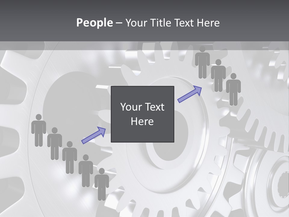 Chrom Technik Energie PowerPoint Template