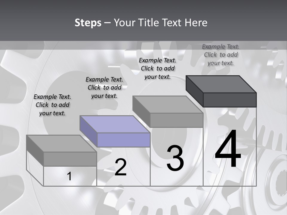 Chrom Technik Energie PowerPoint Template