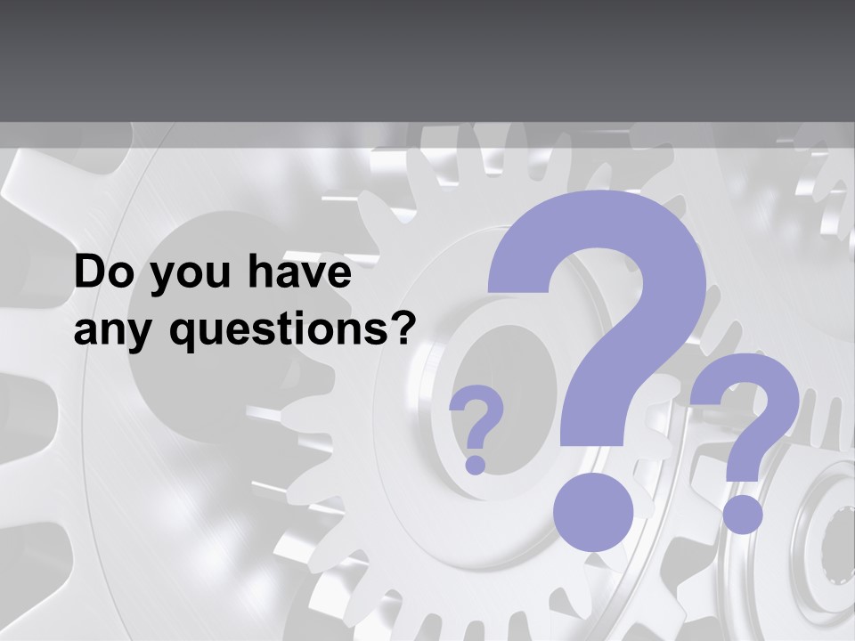 Chrom Technik Energie PowerPoint Template