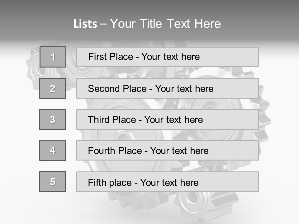Perpetuum Still Metallic PowerPoint Template